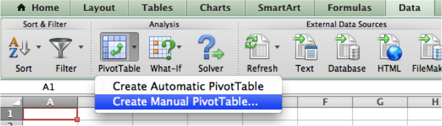 how to access data analysis in excel for mac